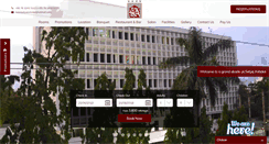 Desktop Screenshot of hotelsatyaashoka.com